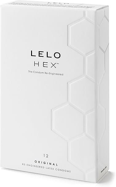 Lelo Hex Respect XL Large Extra Safe Condoms – 3 Condoms