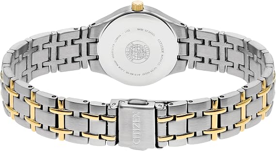 Citizen Womens Analogue Eco-Drive Watch with Stainless Steel Strap