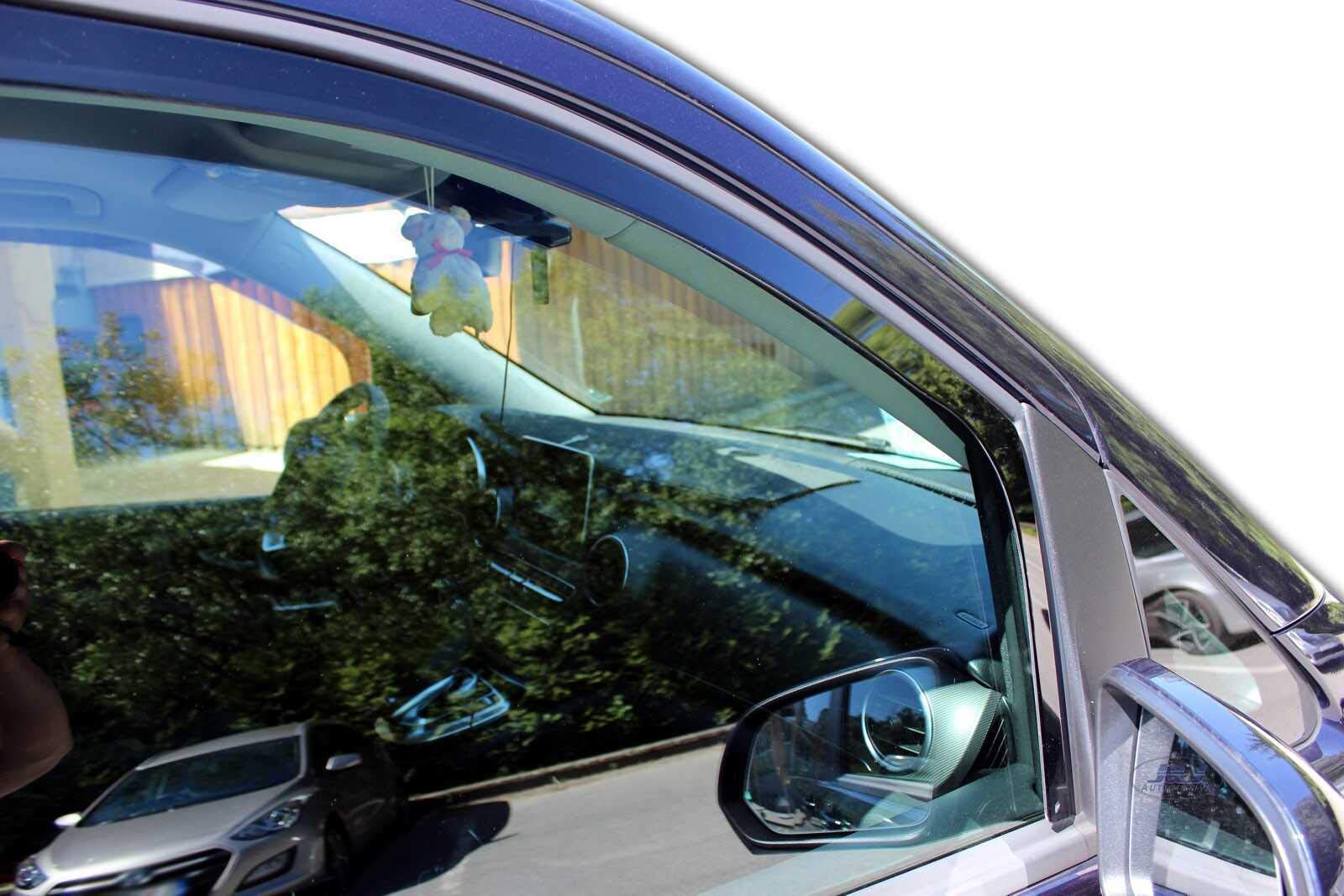 J&J AUTOMOTIVE Windabweiser Heko Regenabweiser für Mercedes V Klasse Vito W447 ab 2016 2tlg Vorne Getönt Dunkel
