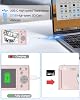 Digital Camera Improved UHD 4K 50MP Camera Camera 16X Digital Zoom Anti-Shake 2.83 Inch Screen 2 Large Batteries Retro Portable Vlog Camera for Children Students Beginners (Pink)