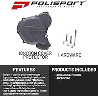 Vista 2 de Polisport Protector de tapa de encendido (GRIS NARDO) Para 17-19 KTM 300XC