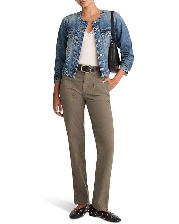 Madewell Collarless Trucker In Bouvier Wash - #4 of 4