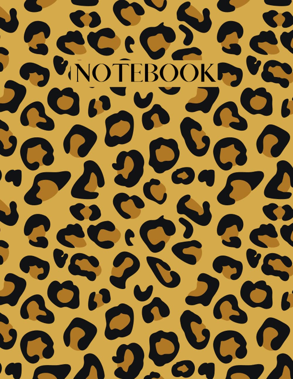 NOTEBOOK: jaguar Print Composition Notebook - 120 Pages - Large 8.5 x 11 Paperback.