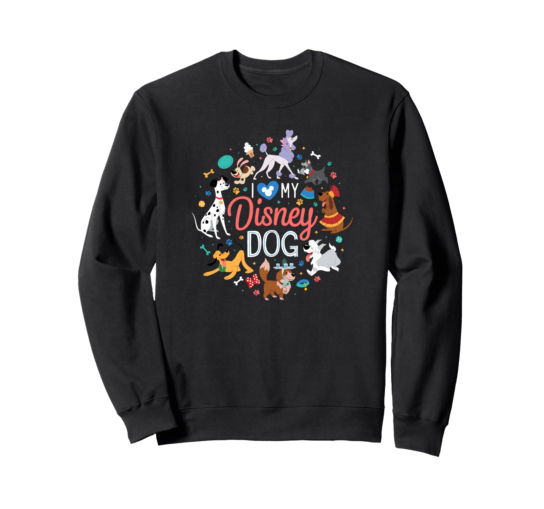 Amazon | ディズニーペットグループ I Love My Disney Dog トレーナー 