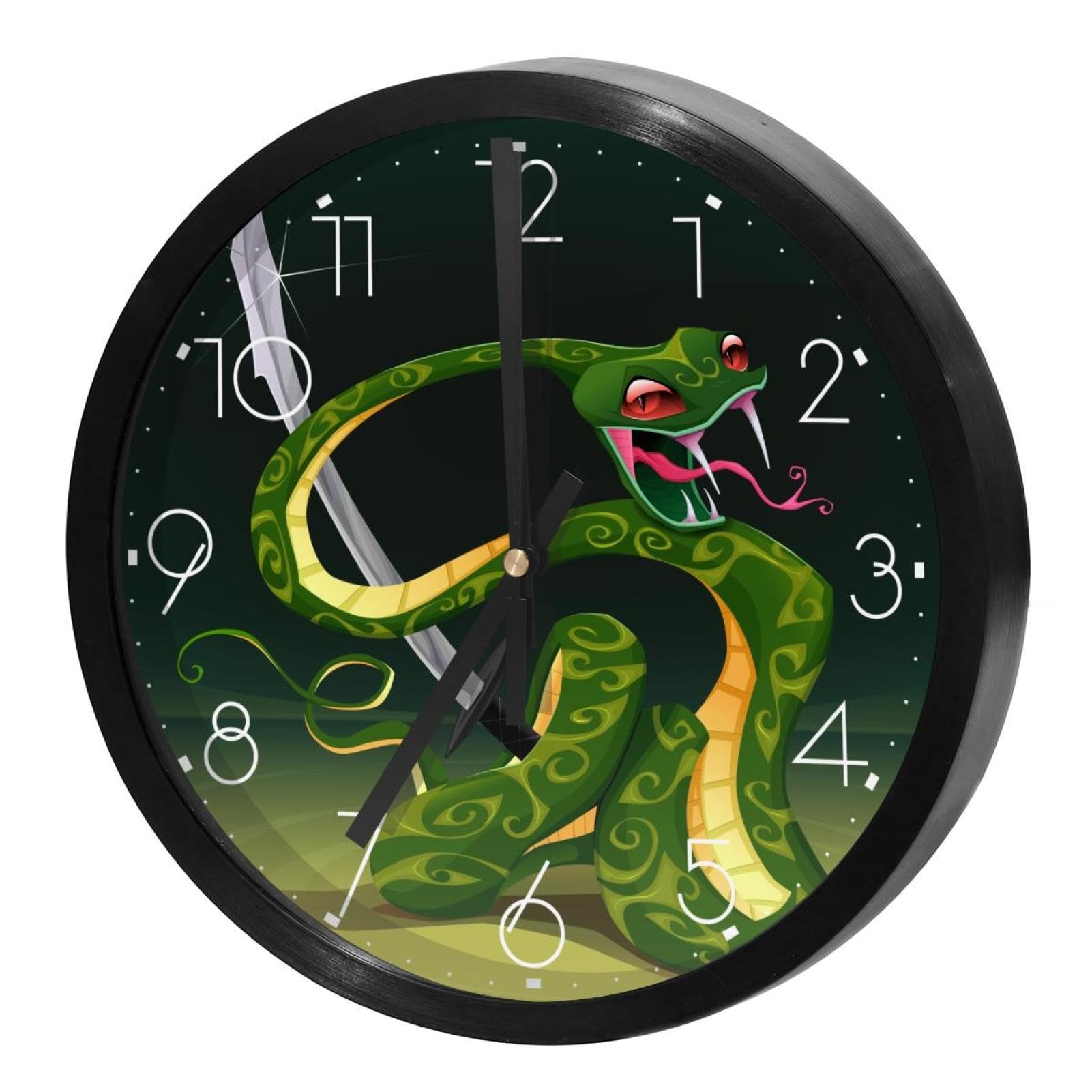 Horloge murale sans tic-tac idéale pour concentration et sommeil
