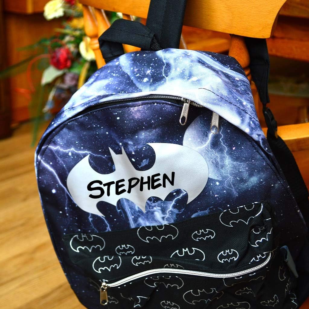 personalised batman backpack