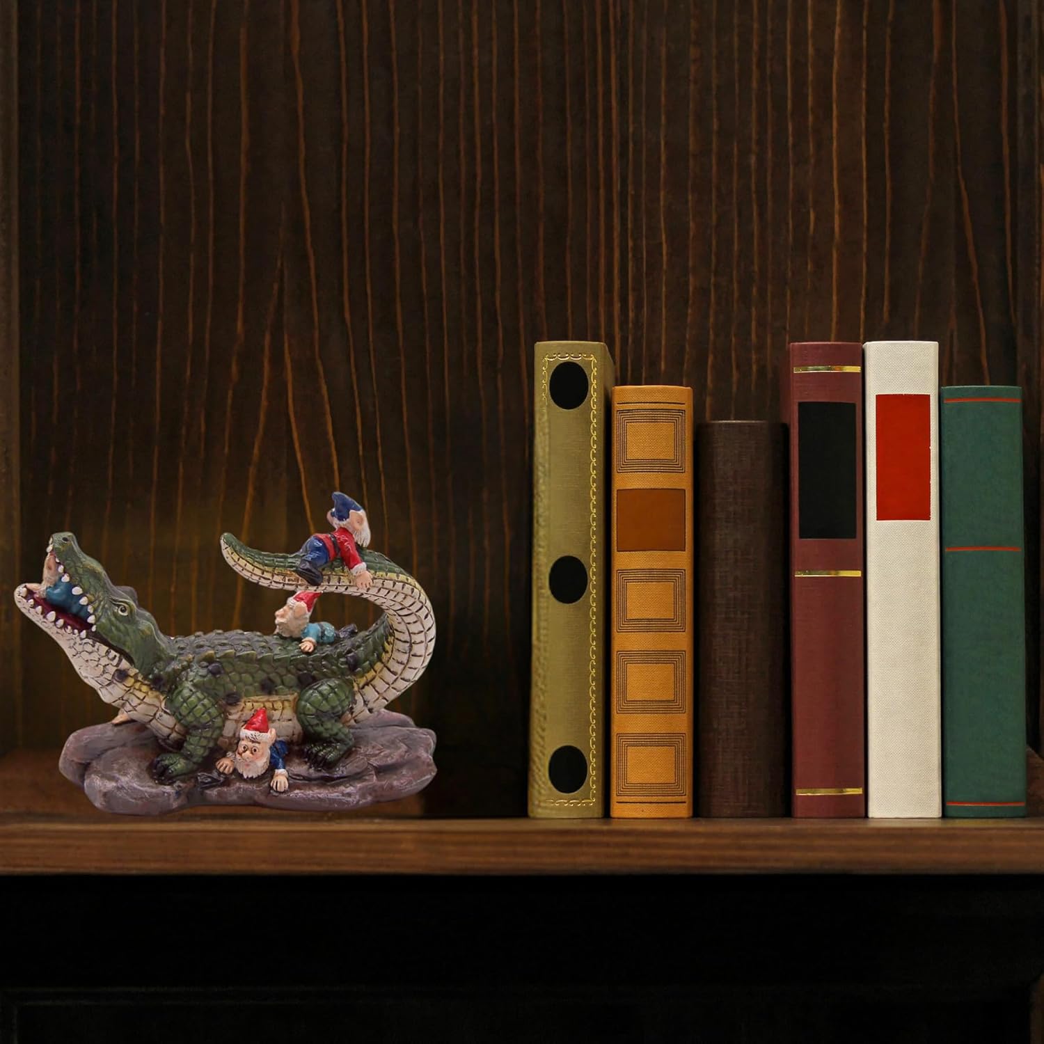 Wowser Gator Gnome: Whimsical Garden Figurine - Unique Home & Outdoor Decor - Image 8