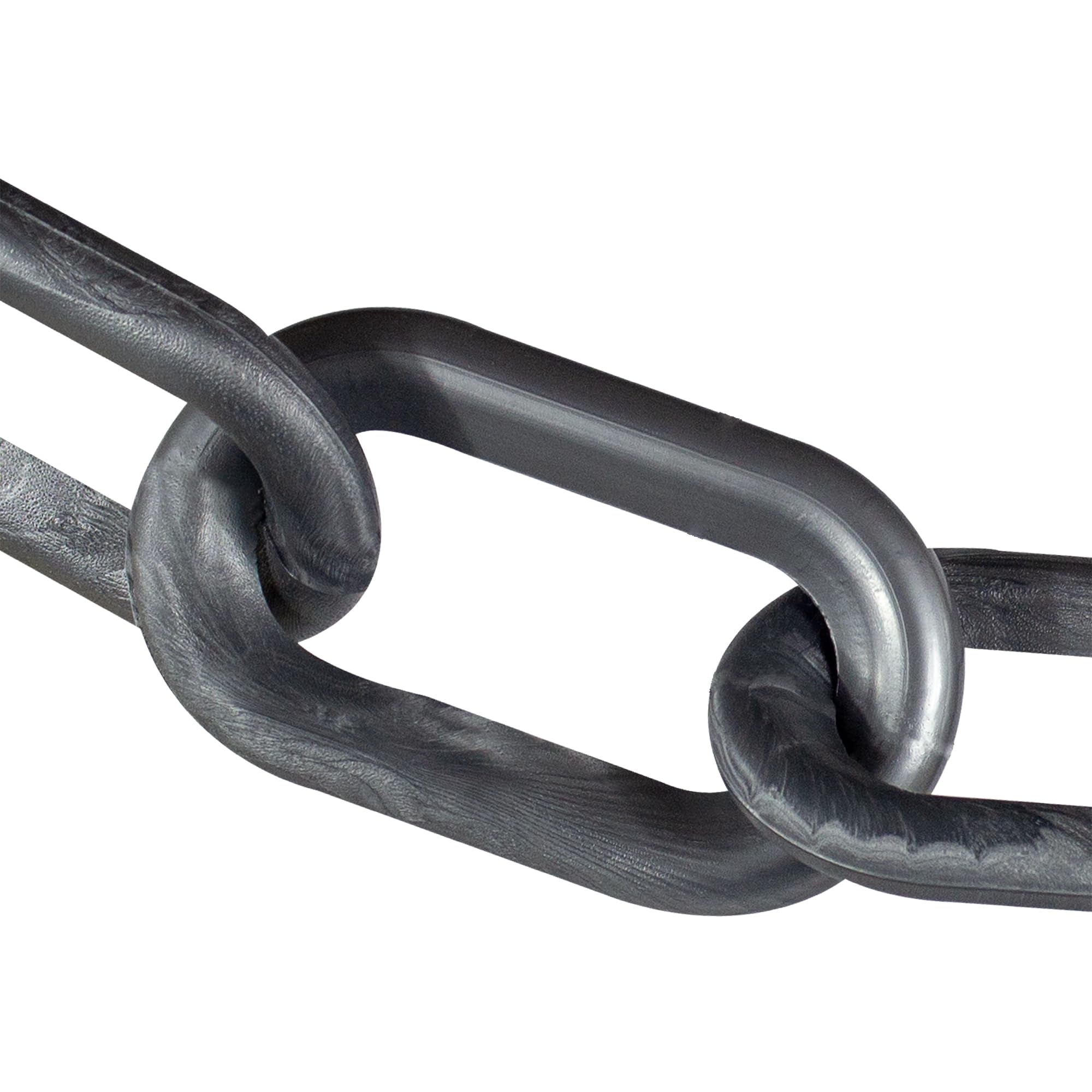 Green Safety Chain Mr. Chain Plastic - 50 Foot 2-Inch Links Barrier Chain