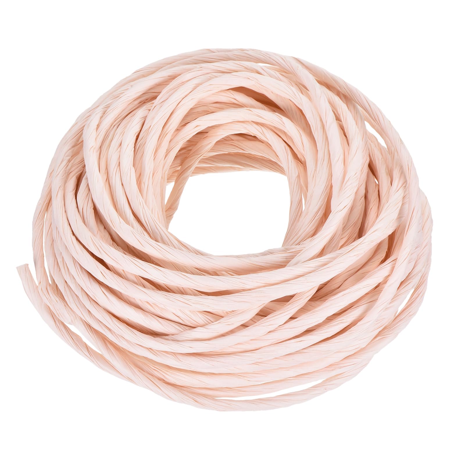 Raphia papier anti-nœud rose et blanc pour réussir vos décorations