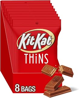 THiNS Milk Chocolate Wafer Candy Bags, 3.1 oz (8 Count)