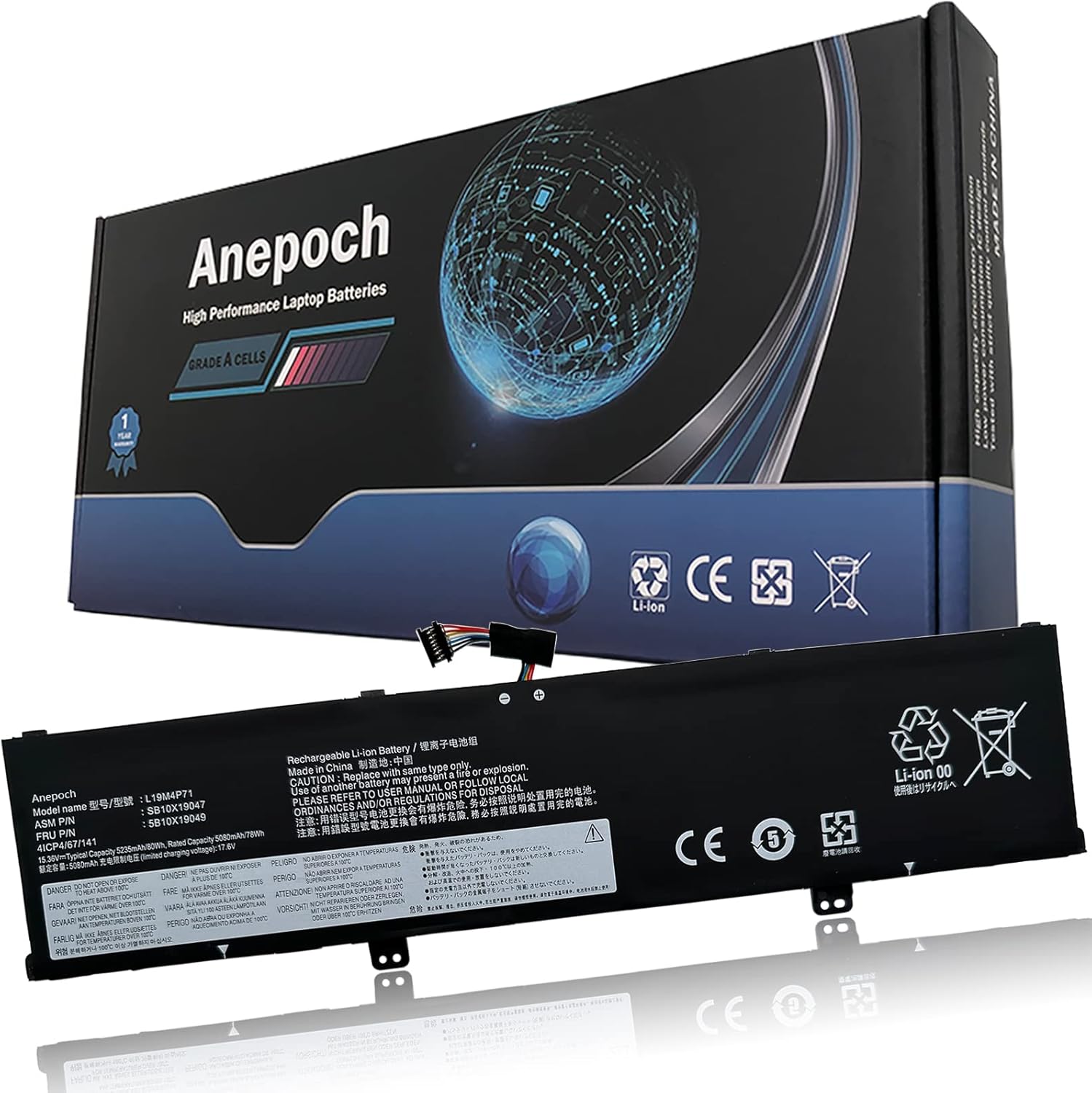 Marché Batterie : Batteries PC Portable LENOVO - LENOVO Batterie Pour - Foto 8