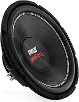 Pyle Altifalante de áudio subwoofer para carro, 800 V, cone de papel não prensado de 8", cesta de plástico preto, bobina móvel dupla, impedância de 4 ohm, estéreo