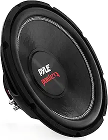 Pyle Altifalante de áudio subwoofer para carro, 800 V, cone de papel não prensado de 8", cesta de plástico preto, bobina móvel dupla, impedância de 4 ohm, estéreo