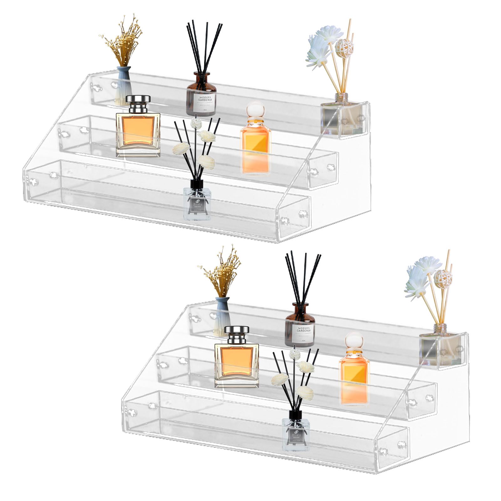 4-stufiger Acryl Display Ständer - Durchsichtiges  Produktbild-Vorschau 9