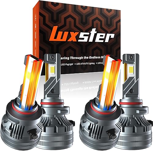 Miniatura 8 de Luxster Focos ledes Punisher H4 9003, 40000 lm ultra brillantes, tecnología de enfriamiento con tubos de cobre triples (única), instalación
