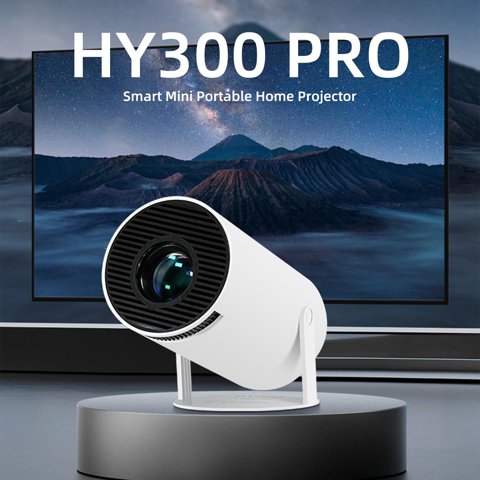 Mini Beamer - WiFi Bluetooth Projector Draagbare Full HD 1080pondersteunt Yoton Videoprojector Compatibel Met Usb Hdmi Av Mini Projector Voor Mobiel Ios En Android Pc Ps4 Ps5 Xbox