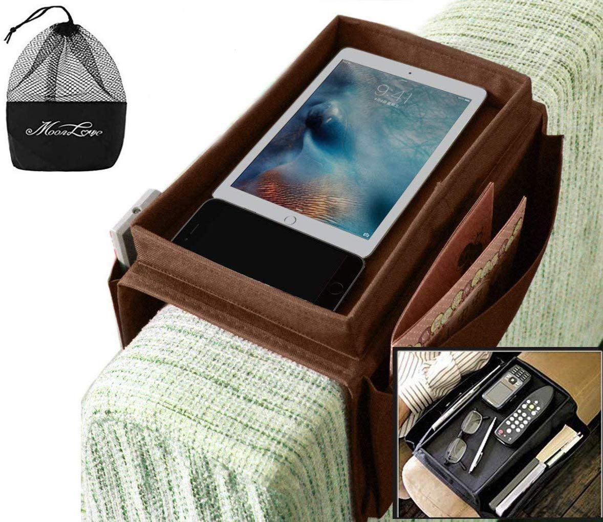 Buy JINTN Sofa Armchair Organiser TV Remote Control Organizer Caddy Arm