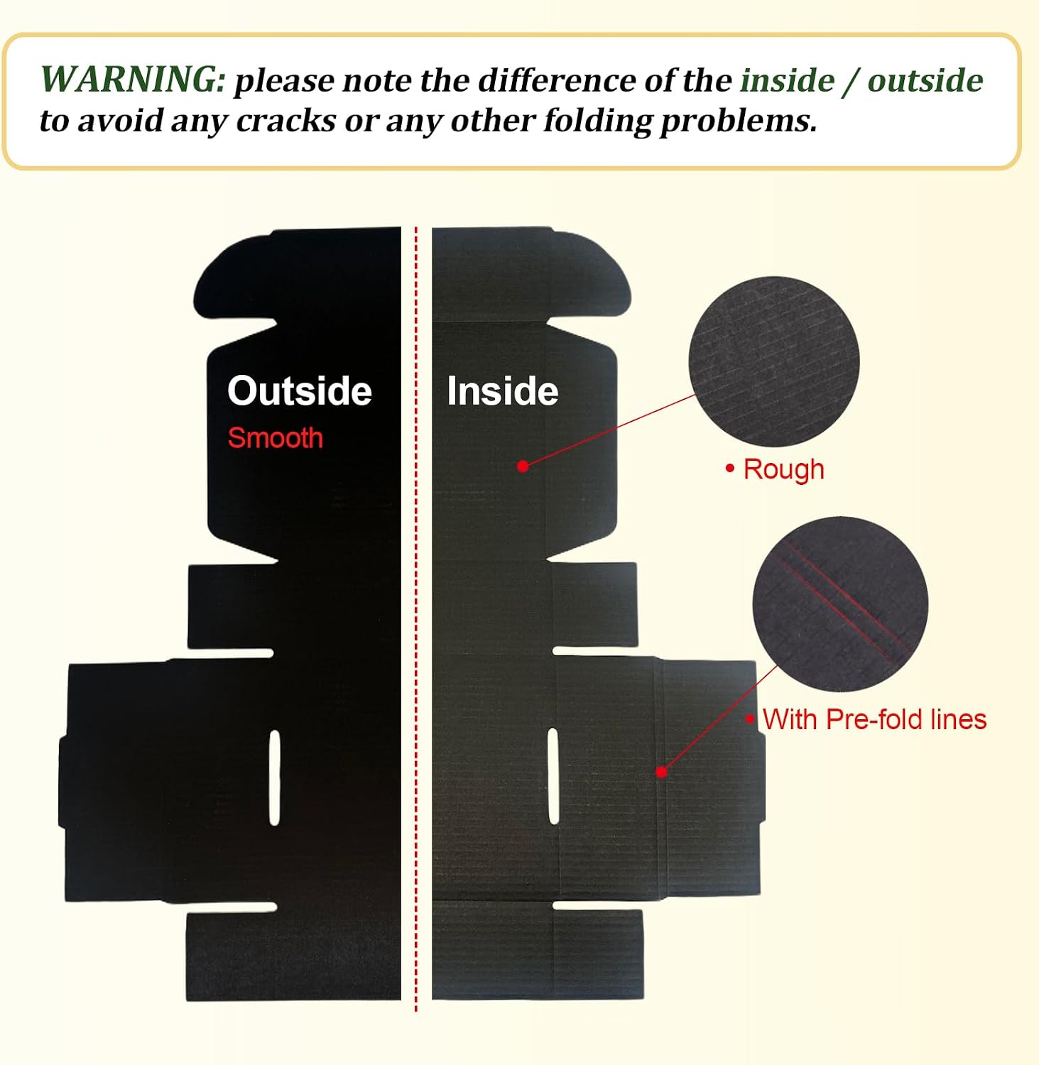 Small Shipping Boxes 5x5x2, Set of 50, Black Corrugated Cardboard Box Mailer (YD552-50BK)