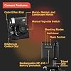 Cámara instantánea Fujifilm Instax Mini 99 negro vintage + paquete de valor (40 hojas) set de accesorios de disparador, incluye estuche compatible de estilo, álbum de fotos negro con 64 bolsillos 7