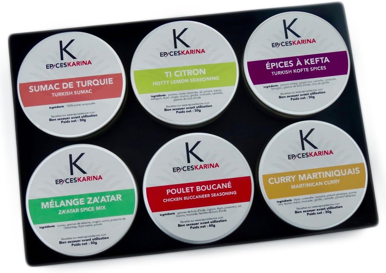 Epices Karina - Premium Spice Gift Sets: Gourmet Free Salt Spice