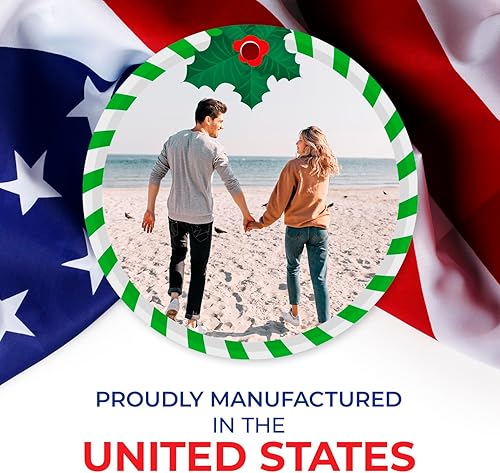 Miniatura 10 de Adorno de Navidad personalizado, foto personalizada con imagen y nombre, decoración del árbol de Navidad, bolsa de terciopelo incluida, adorno