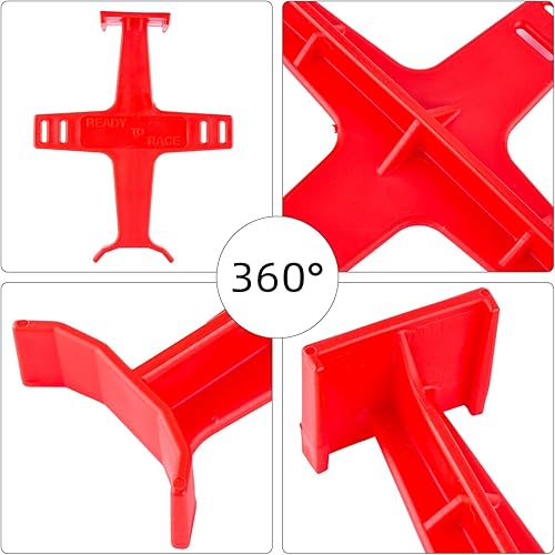 Vista 11 de PRO CAKEN Soporte universal de horquilla de motocicleta de 10.6 pulgadas, protección de horquilla de plástico, protector de horquilla