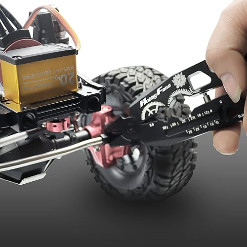 Miniatura 4 de Hobby Fans Alicates de metal para amortiguador, abrazadera de bola y llave de rótula, multifunción, juego de herramientas RC para coche RC 18 110