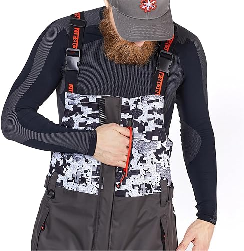 Miniatura 6 de Norfin Pro Dry 3 - Pantalones de pesca, impermeables, aislados y transpirables, resistentes al viento