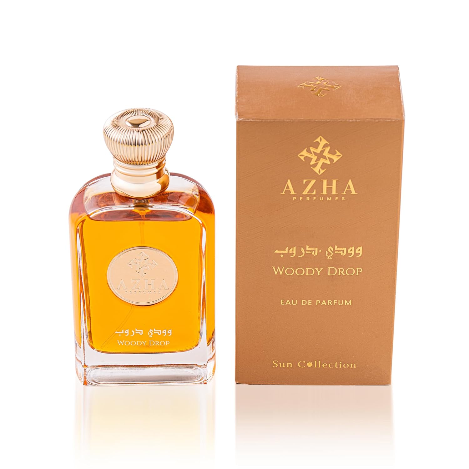 Azha Perfumes Woody Drop Eau De Parfum Men Spray 100ML (3.38 OZ) Arabian Perfume for Men Woody Notes Of Raspberry And Sandalwood, Long Lasting Perfume For Men, Luxurious Fragrance