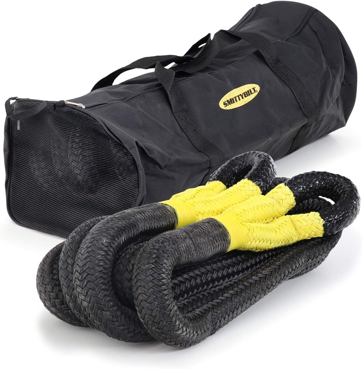 SmittyBilt Recoil Recovery Rope 1.5″ x 30′ – 60K Lb Rating - SBCC122