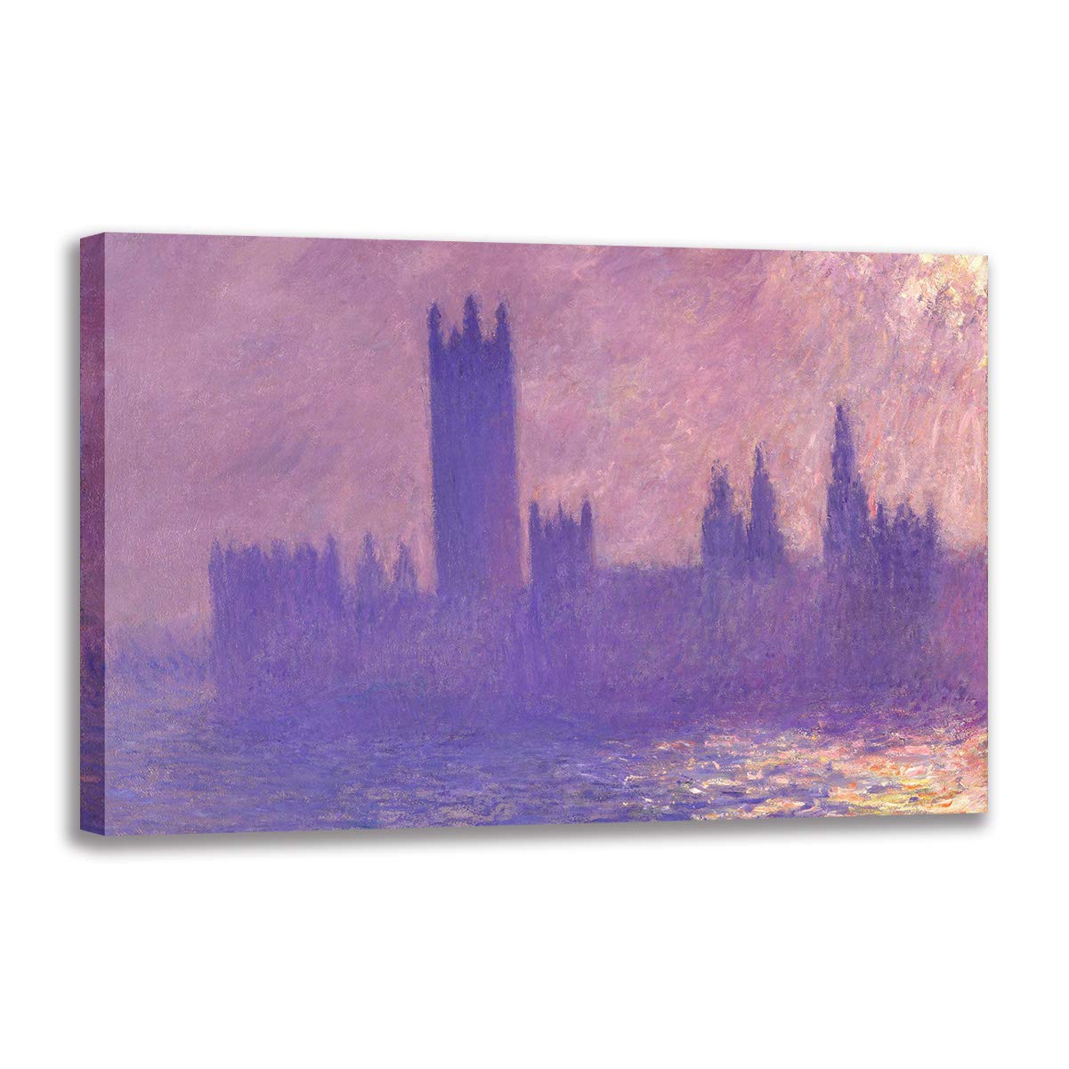 Reproductions Klimt paysage naturel sur toile d'art pour mur de salon chic