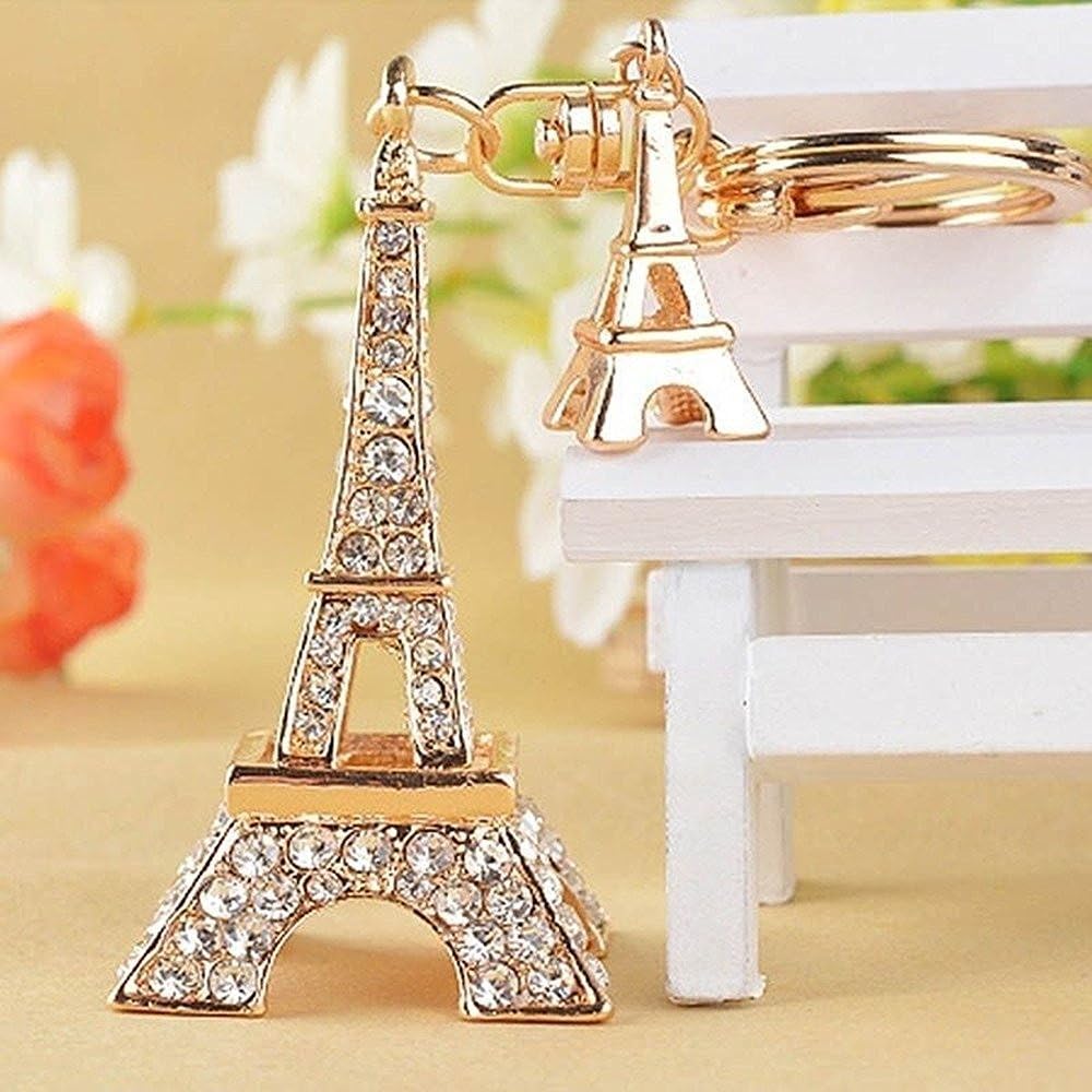 Bestdays Crystal Rhinestone Key Ring Keychain Charm - Image 2