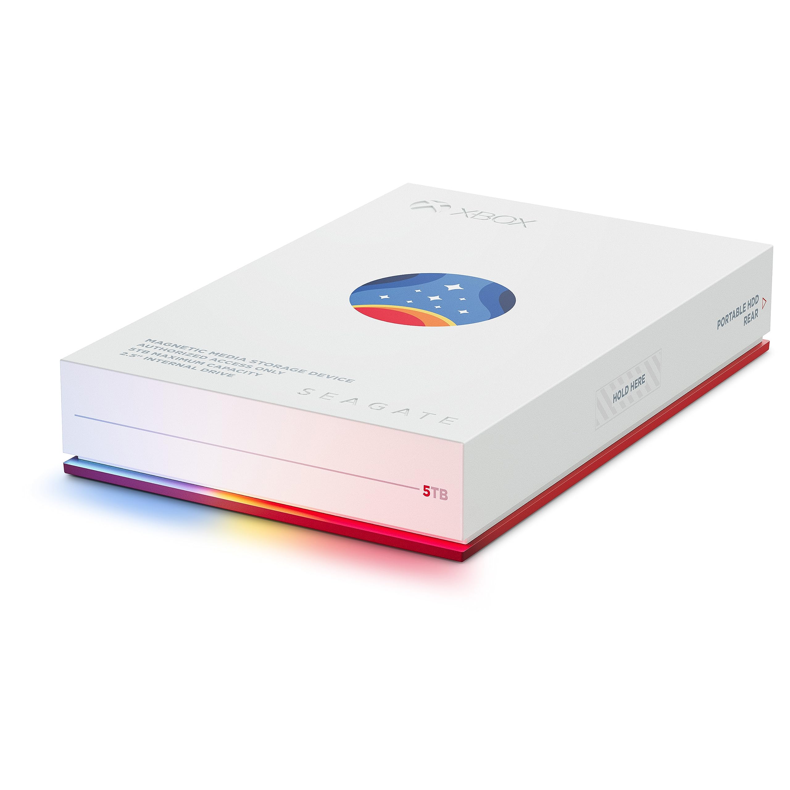 Seagate FireCuda Gaming HDD 5To, Disque Dur Externe, PC Gaming, Starfield Special Edition, USB 3/2, Services Rescue (STMJ5000400)