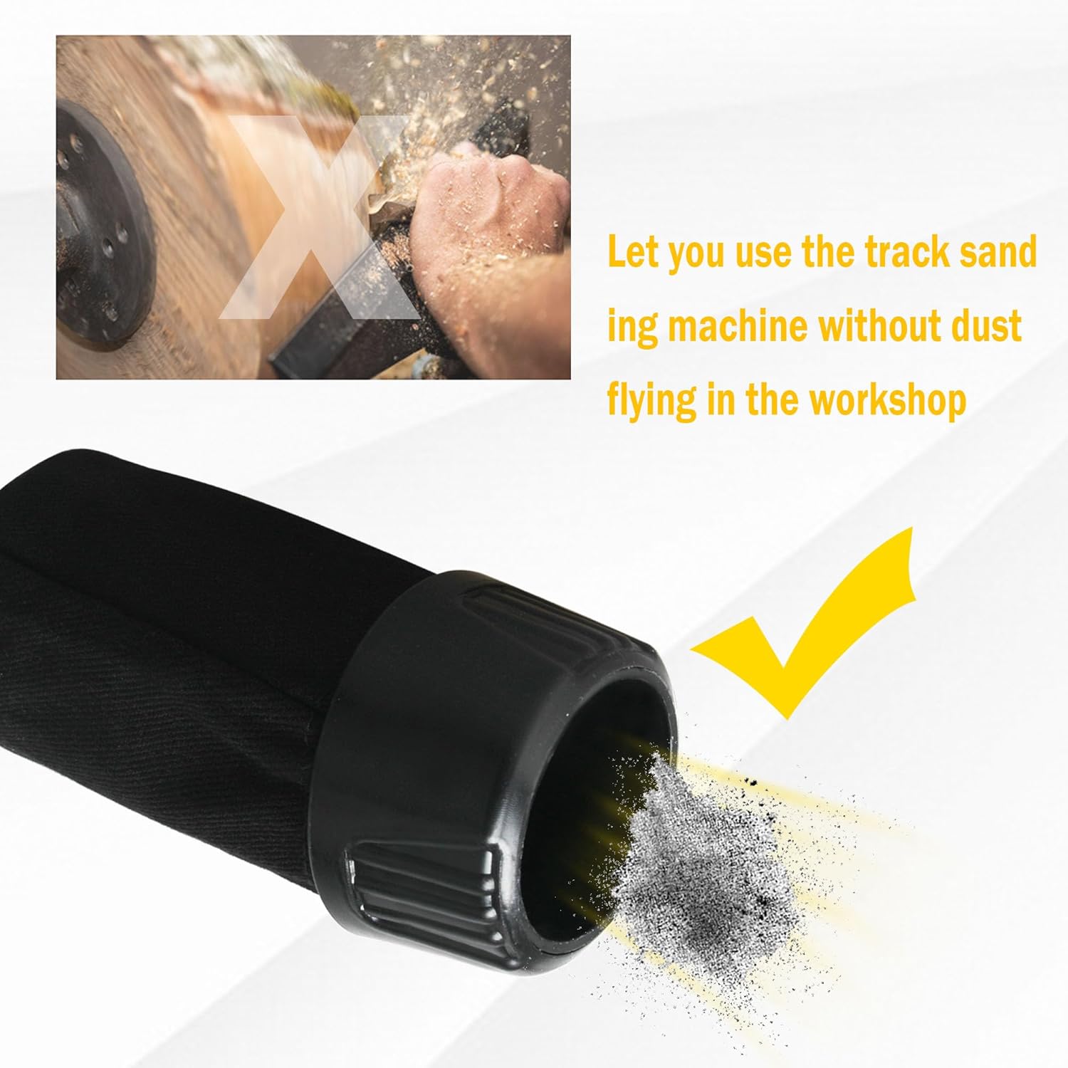 N273733 for DeWalt Dust Bag,Dust Collector Bag Fits for Dewalt Sander Dust Bag