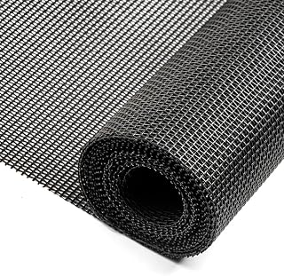 Lengtimo Pet Proof Window Screen Roll 36x200 Thick Charcoal Mesh - Scratch-Resistant Durable for Cats Dogs