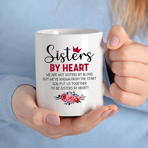 Vista 93 de Taza de café blanca de 2 mejores amigos, 11 onzas, 15 onzas, taza de amistad personalizada para mujeres, mejor amiga, mejor amiga, hermana, hermana