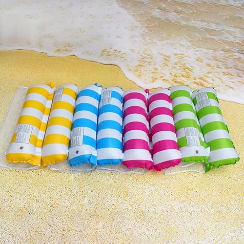 Rede de Piscina Boia Inflável - Relaxe Flutuando na Piscina Cor:Azul