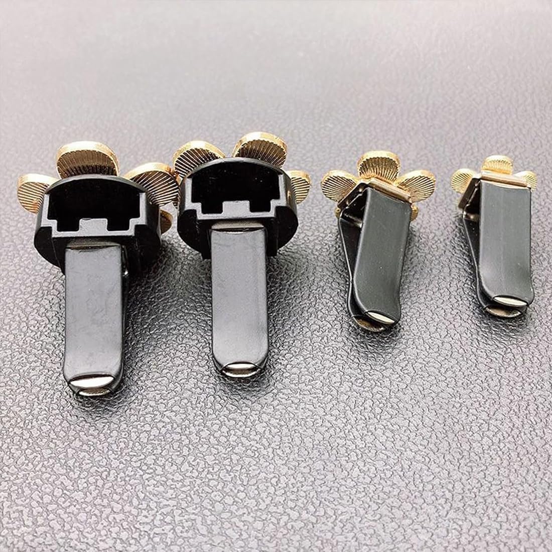 Clip per Bocchette d'Aria Margherita 4 Pezzi, Clip Profumatore Auto Decorazione Donne (rosso)