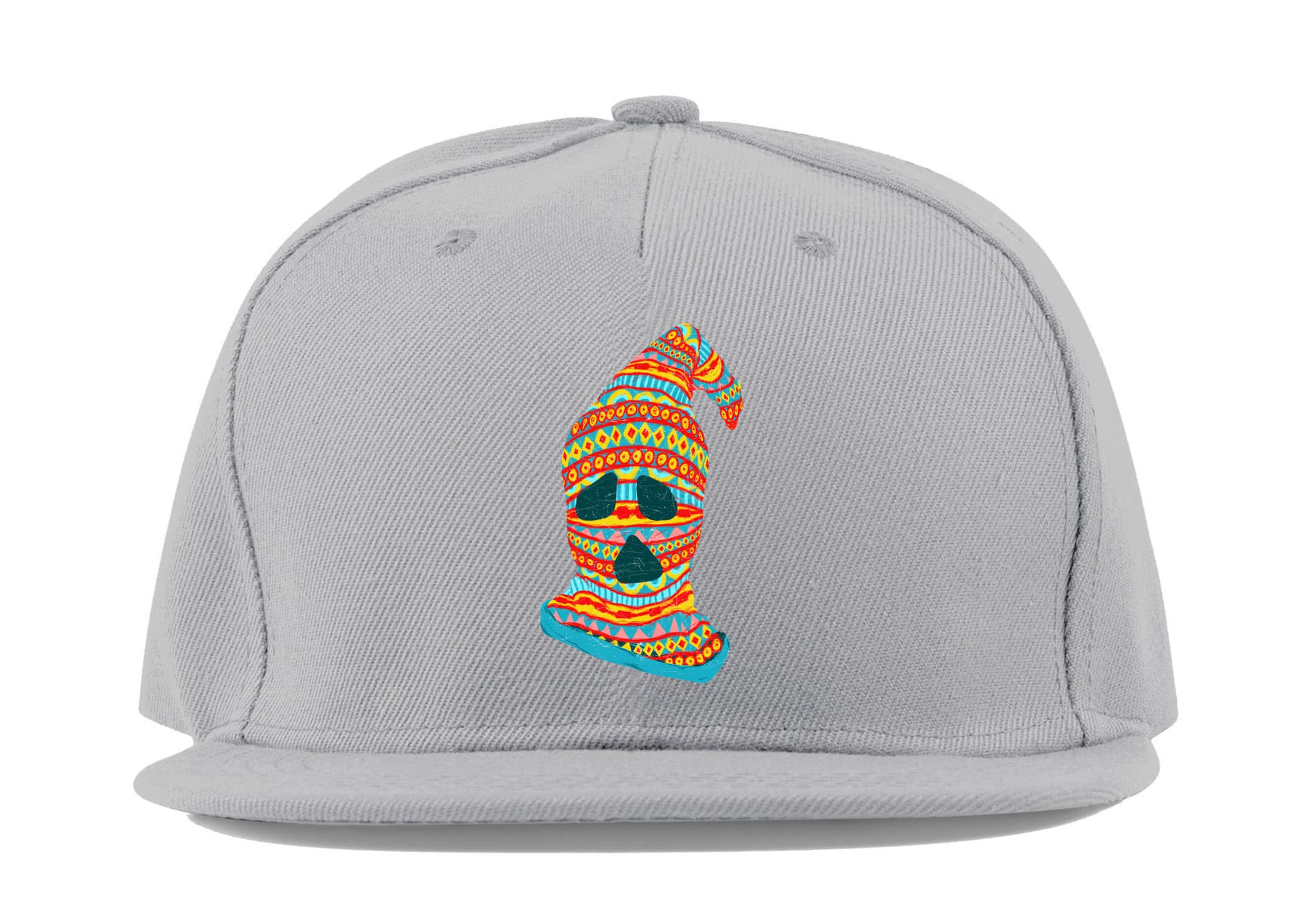 Casquette de baseball Ghost Thief en coton gris taille unique - 3