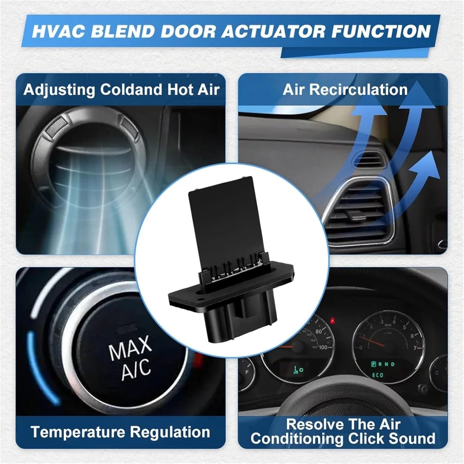 Heater Fan Resistor 4pin Car Blower Motor Resistor Regulator for Explorer for Expedition Lincoln Aviator Navigator for Mercury 4L2Z19A706AA