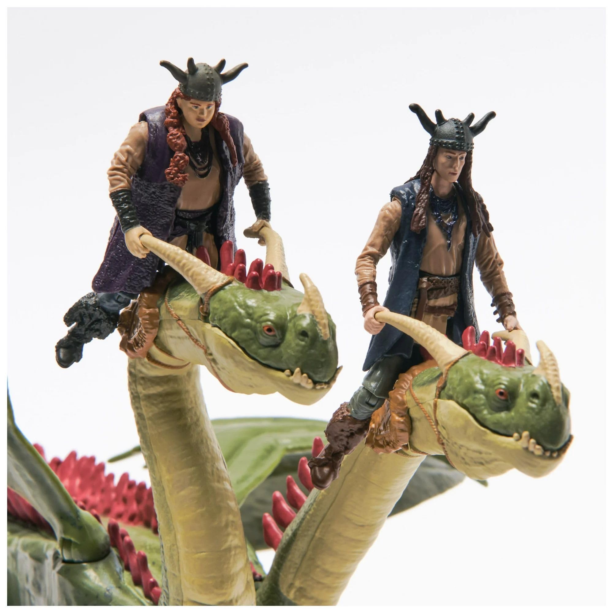Spin Master 6072702 Drachenzähmen leicht gemacht Wikinger Duo Hideous Zippleback Ruffnut und Tuffnut Figuren