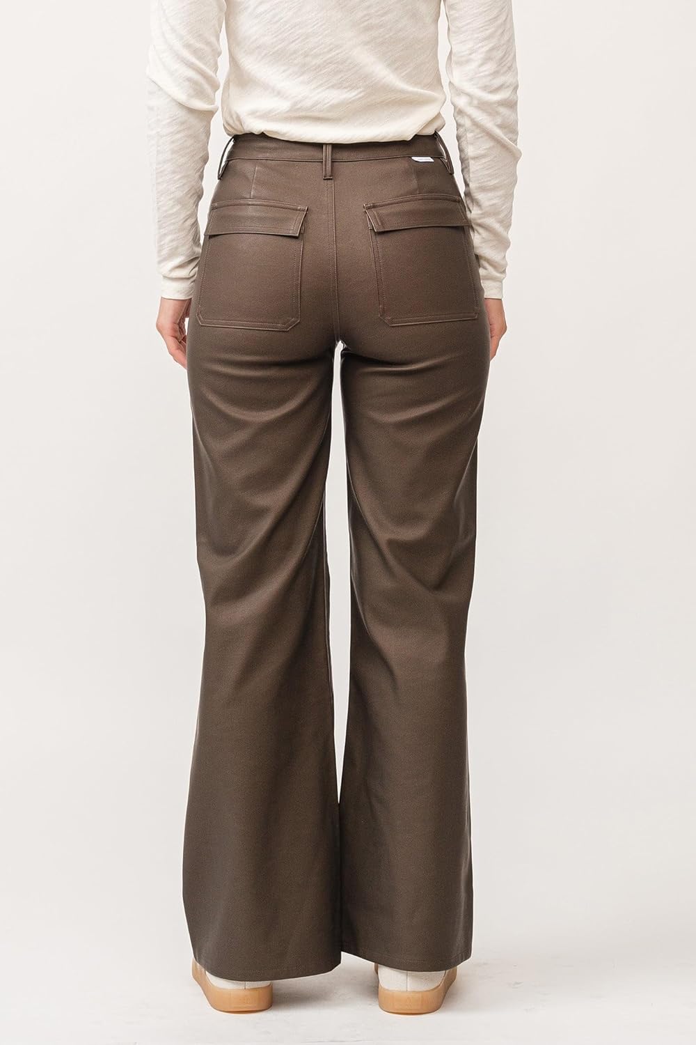 DEAR JOHN Fiona Women's Pants Wide Leg High Rise - Image 3