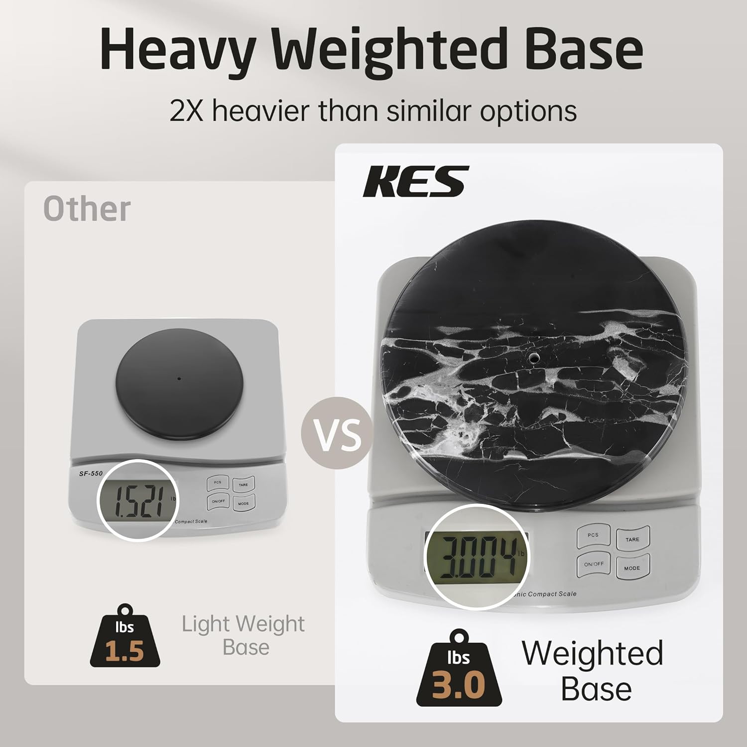 KES Natural Marble Toilet Paper Holder Stand Bathroom Free Standing Toilet Paper Holder 18/8 Stainless Steel, Matte Black, BPH284S1-BBK