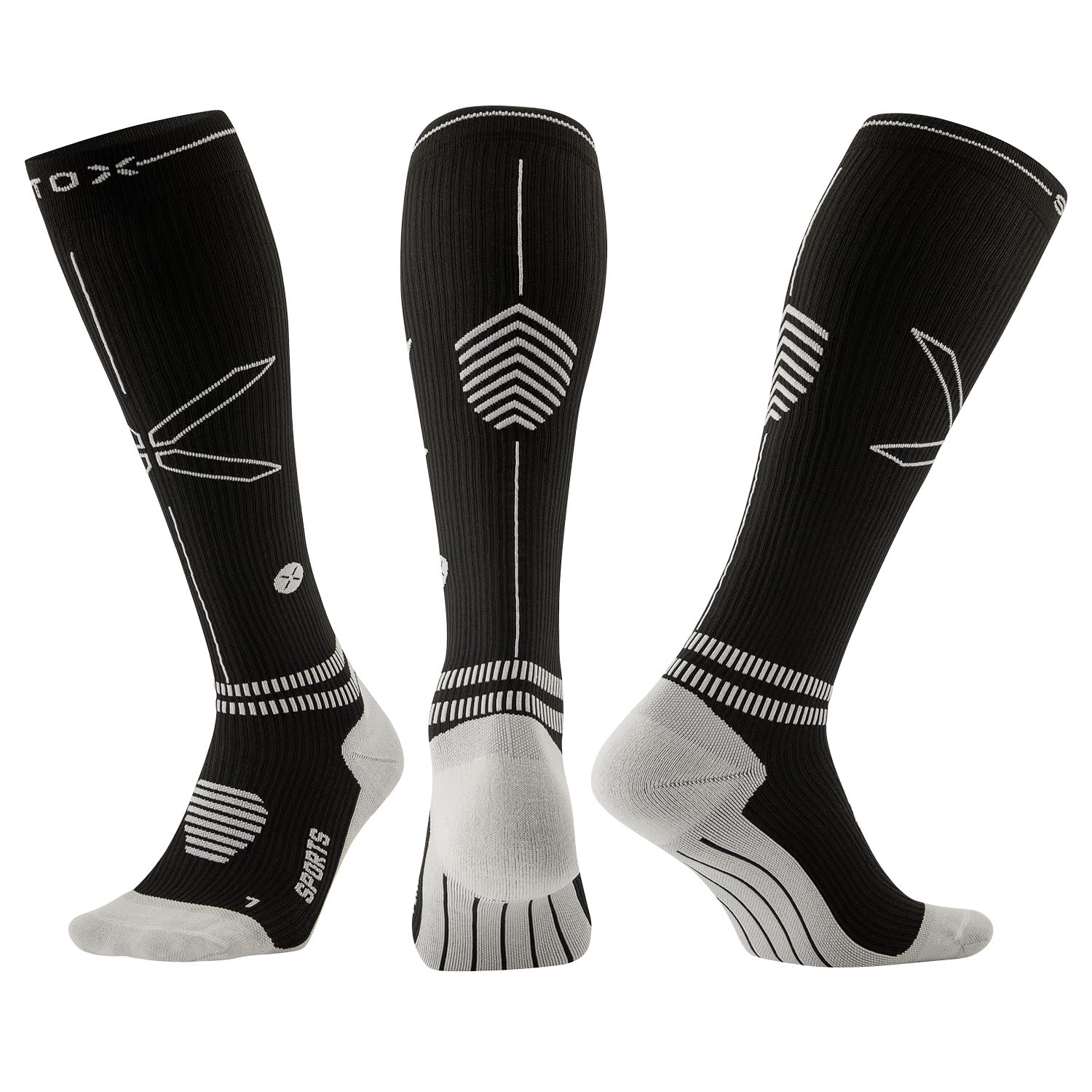 STOX Energy Socks Sportsocken Herren, Kompressionsstrümpfe, Compression Socks Men, Kniestrümpfe, Stützstrümpfe, Kompressionssocken Sport