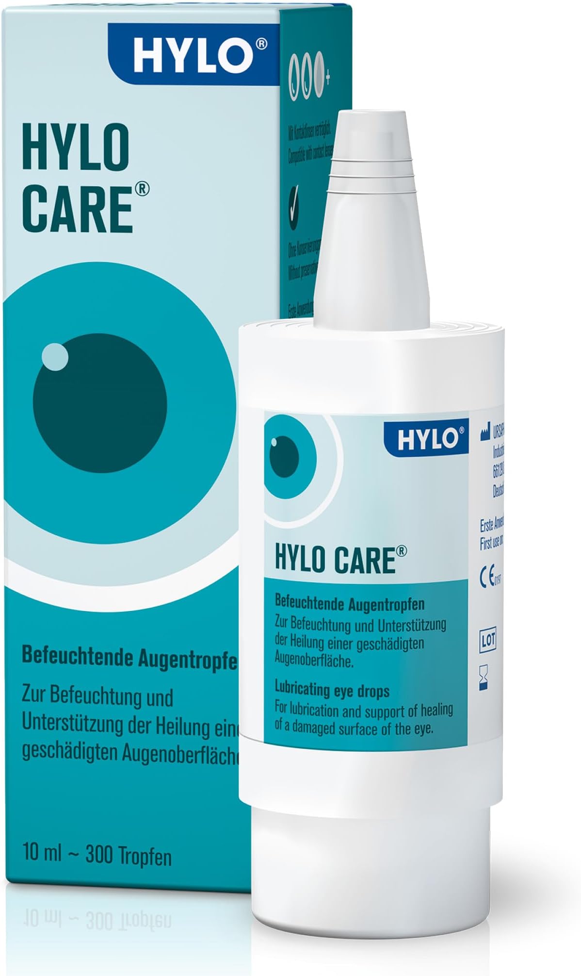 HYLO EYE CARE Befeuchtende Augentropfen, 10 ml Solution
