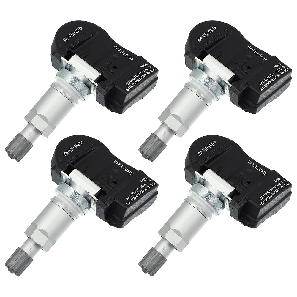 X AUTOHAUX 4pcs 42753TZ3A51 Tire Pressure Monitoring Sensor