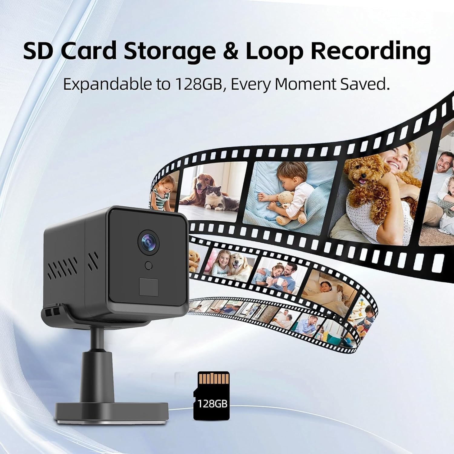 4K Hidden Camera,Security Camera No WiFi with 4G SIM Card,Nanny Cam Hidden Camera,Small Cameras Hidden Wireless,Secret Cameras for Spying,App Control with Motion Detection and Night Vision