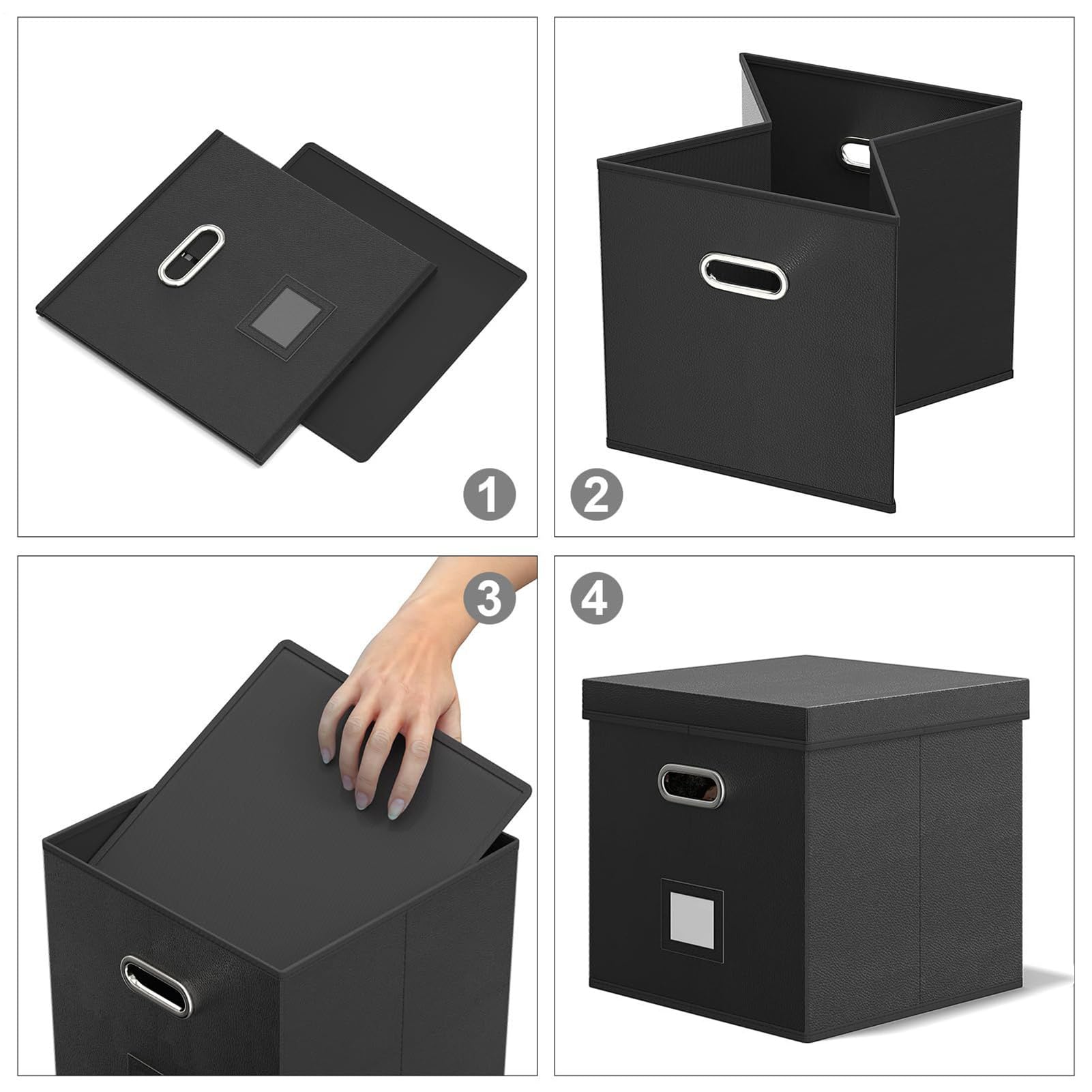 Scatola Porta Fumetti Scatole Porta File Multimediali Cassetta Per | Custodia Per Vinili Impilabile, Impermeabile Con Coperchio Per Traslochi, Esposizione, Viaggi, Collezione E