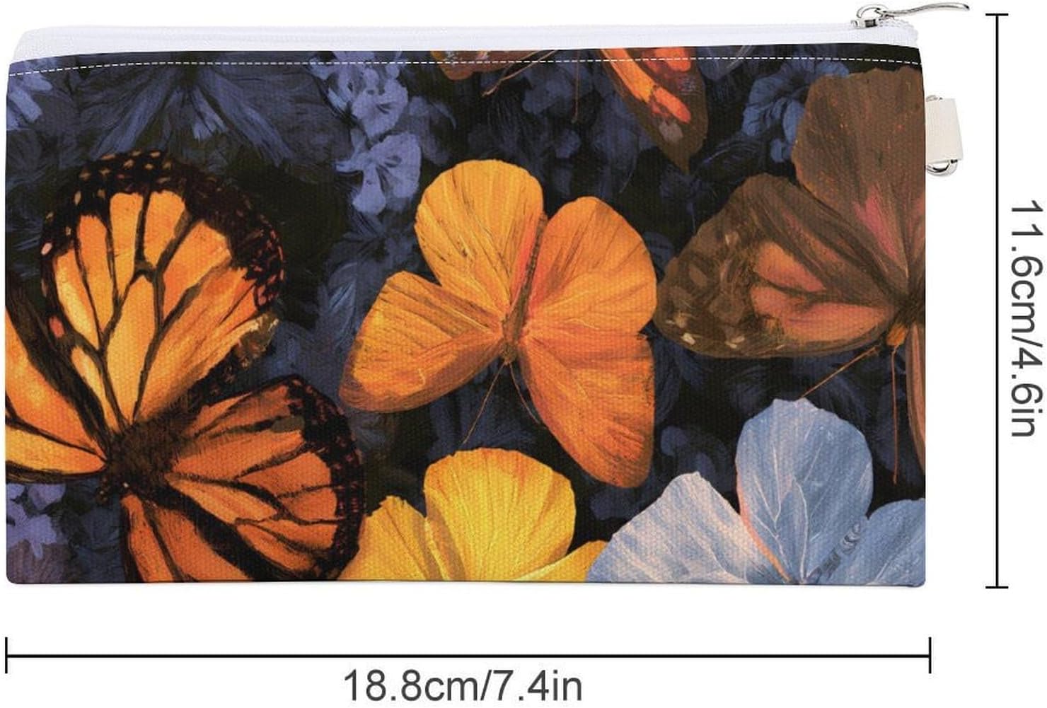 Colorful Butterflies Coin Purse Change Purse Pouch Wallet