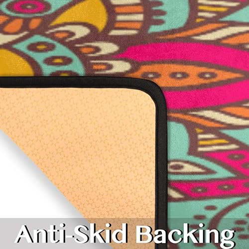 Vista 60 de GUYOS Bright Night Sky Galaxy - Tapete de cocina acolchado antifatiga, juego de 2 piezas, duradero, resistente a las manchas, parte inferior multi